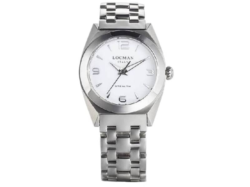 WOMEN'S WATCH STEEL QUARTZ STEALTH LADY LOCMAN 0804A08A-00WHNKB0